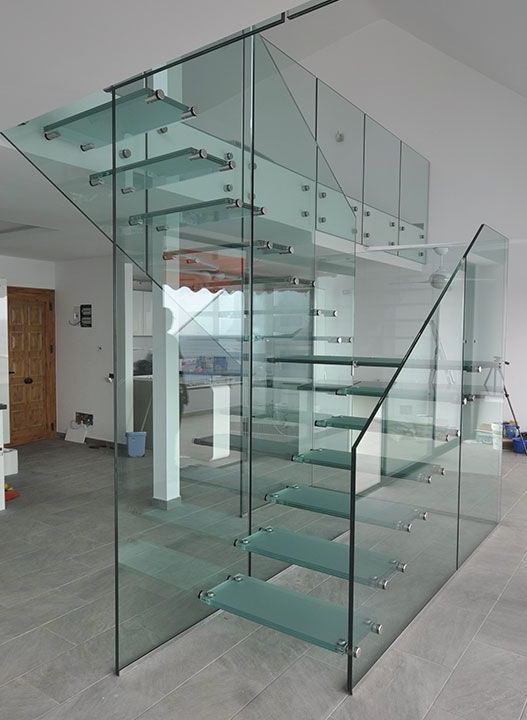 Structural Glass Staircase